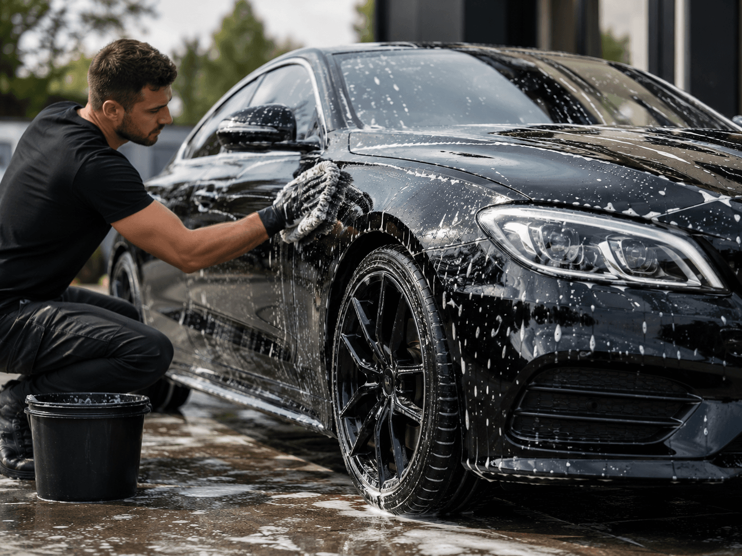 Exterior car detailing service in Charleston WV